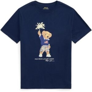 Polo Bear Cotton Jersey Tee (Big Kid)